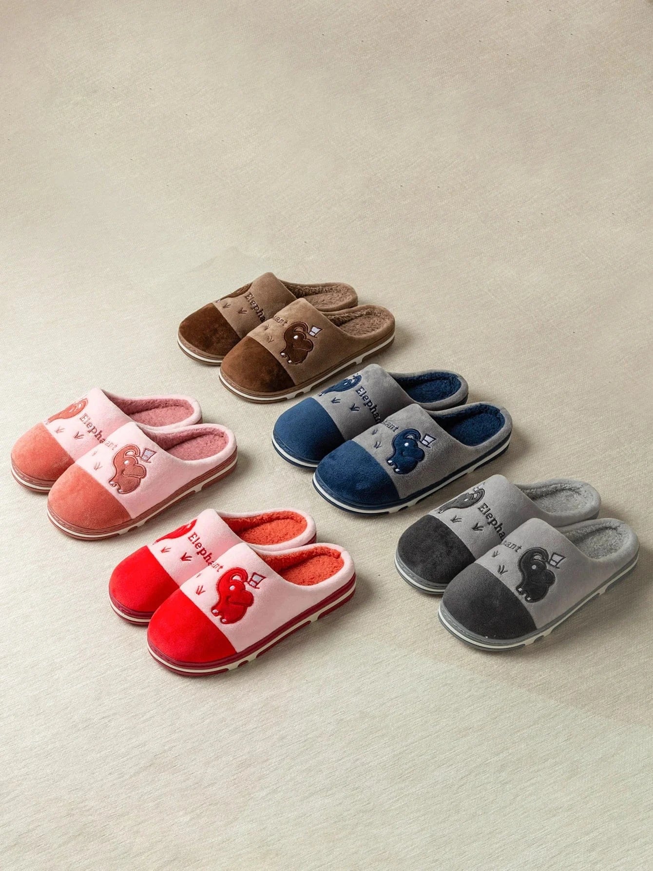 Chaussons femme pilou