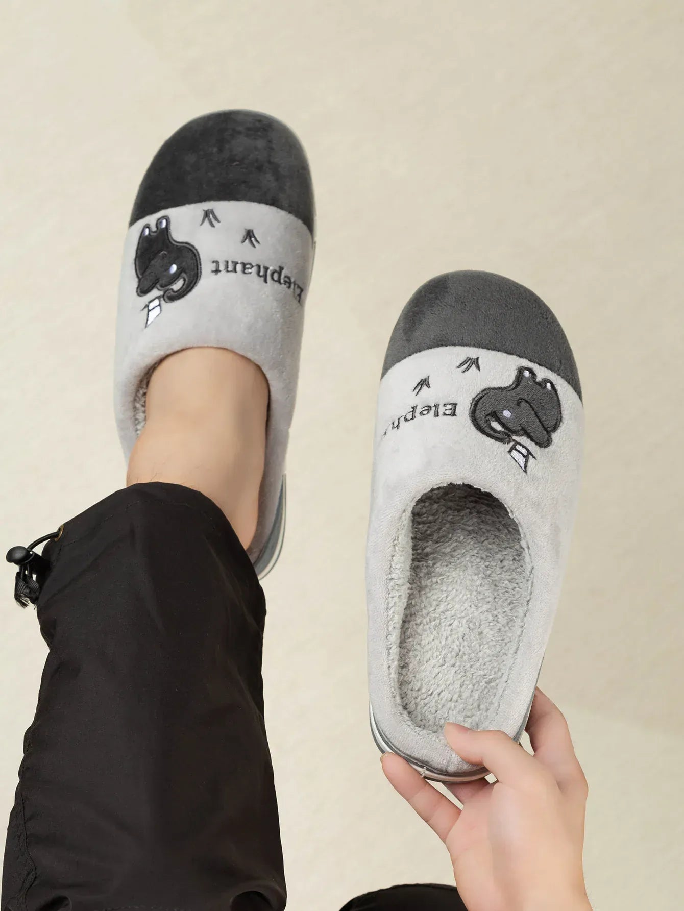 Chaussons femme pilou