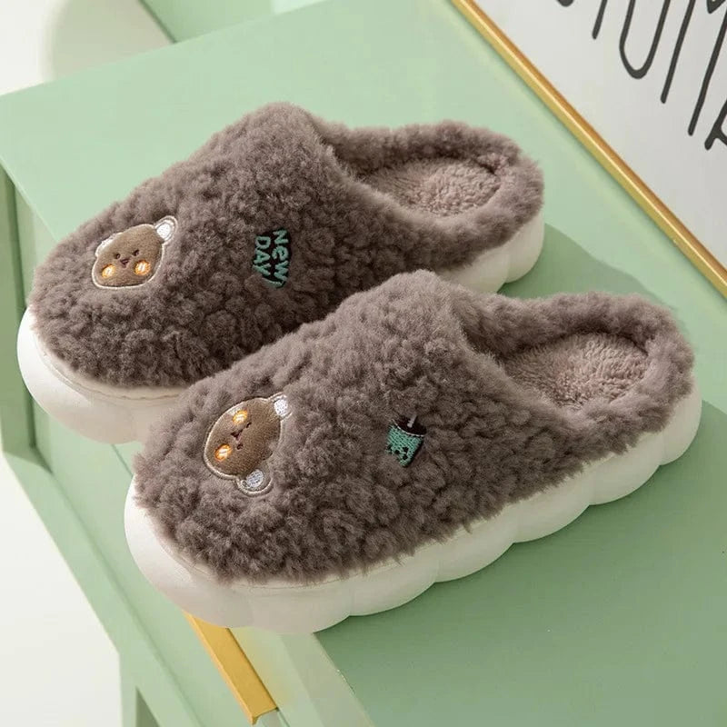 Chaussons femmes - Mimou Marron / 38-39