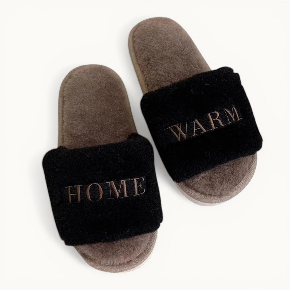 Chaussons femmes - Warm Noir / 35-36