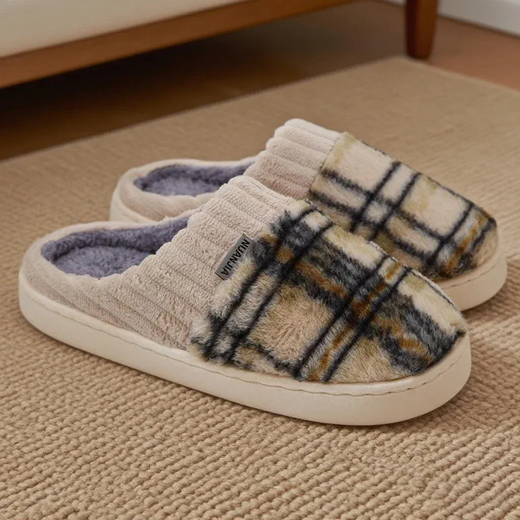 Chaussons fourrés femme - Plitch