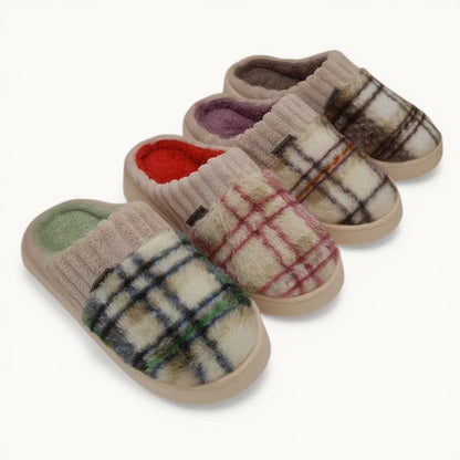 Chaussons fourrés femme - Plitch