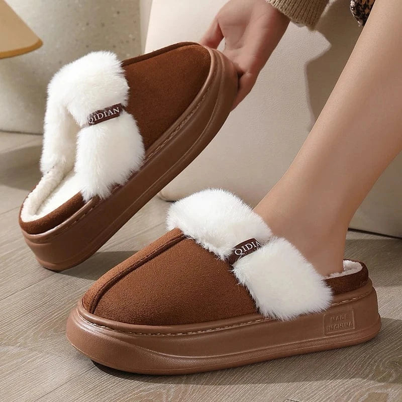 Chaussons fourrés femme - Qidia