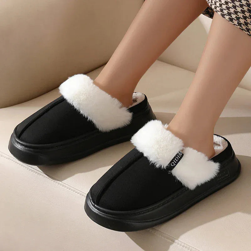 Chaussons fourrés femme - Qidia