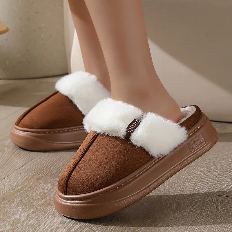 Chaussons fourrés femme - Qidia