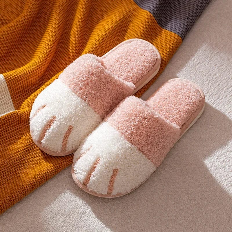 Chaussons griffe de chat Rose / 35-36