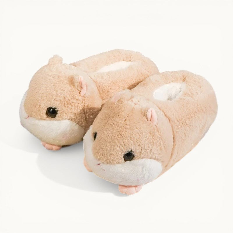 Chaussons Hamster Crème Kawaii Crème / 36