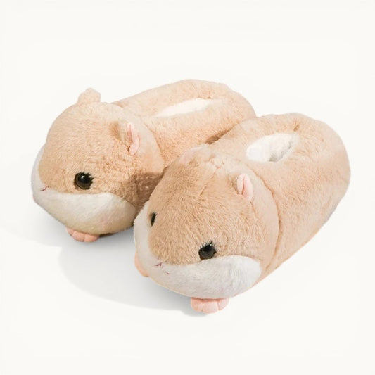 Chaussons Hamster Crème Kawaii Crème / 36