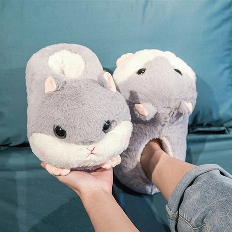 Chaussons Hamster Kawaii