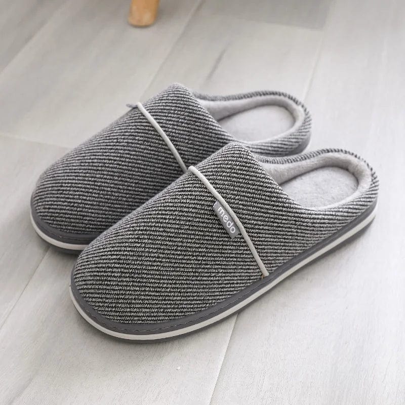 Chaussons Hiver Antidérapants Gris foncé / 45-46