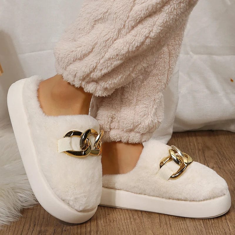 Chaussons Hiver Femme Blanc / 39