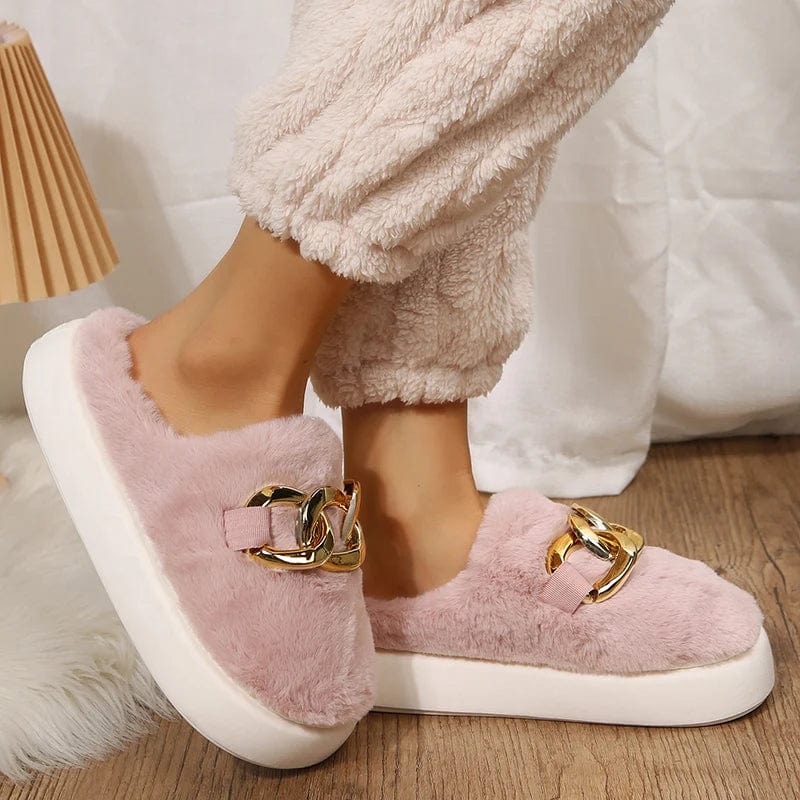 Chaussons Hiver Femme Rose / 40