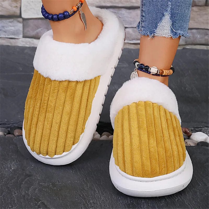 Chaussons Hiver Femme Jaune / 43