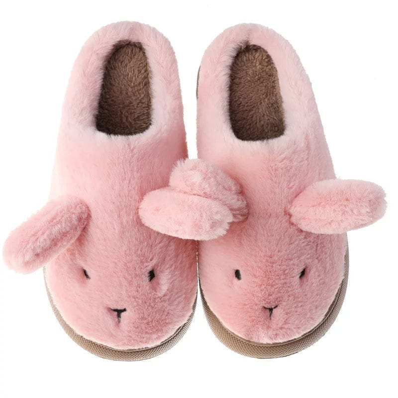 Chaussons Hiver Lapin Rose / 35-36