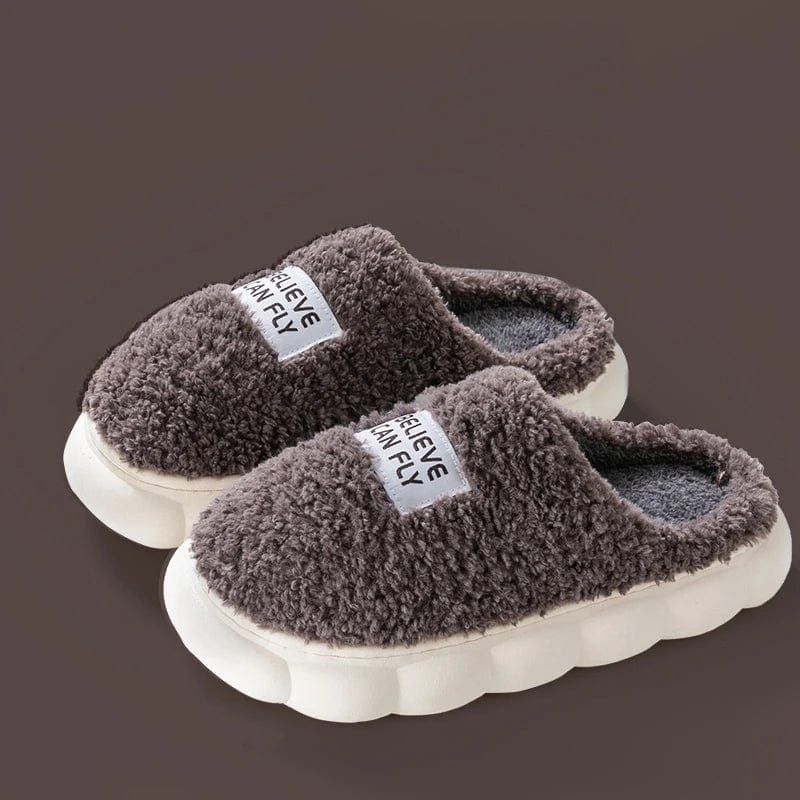 Chaussons homme "I believe, i can fly" Gris / 40-41