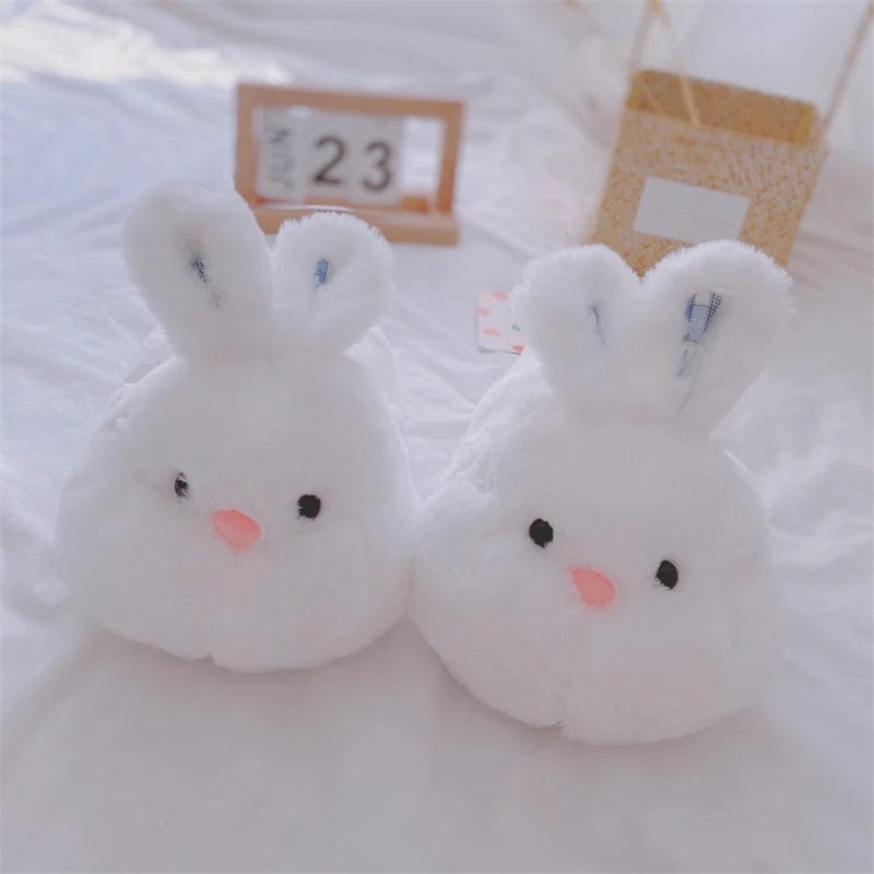 Chaussons Lapin Blanc Blanc / 35