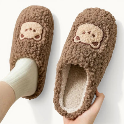Chaussons Moumoute Ourson Marron / 37-38