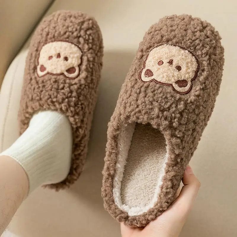 Chaussons Moumoute Ourson Marron / 37-38