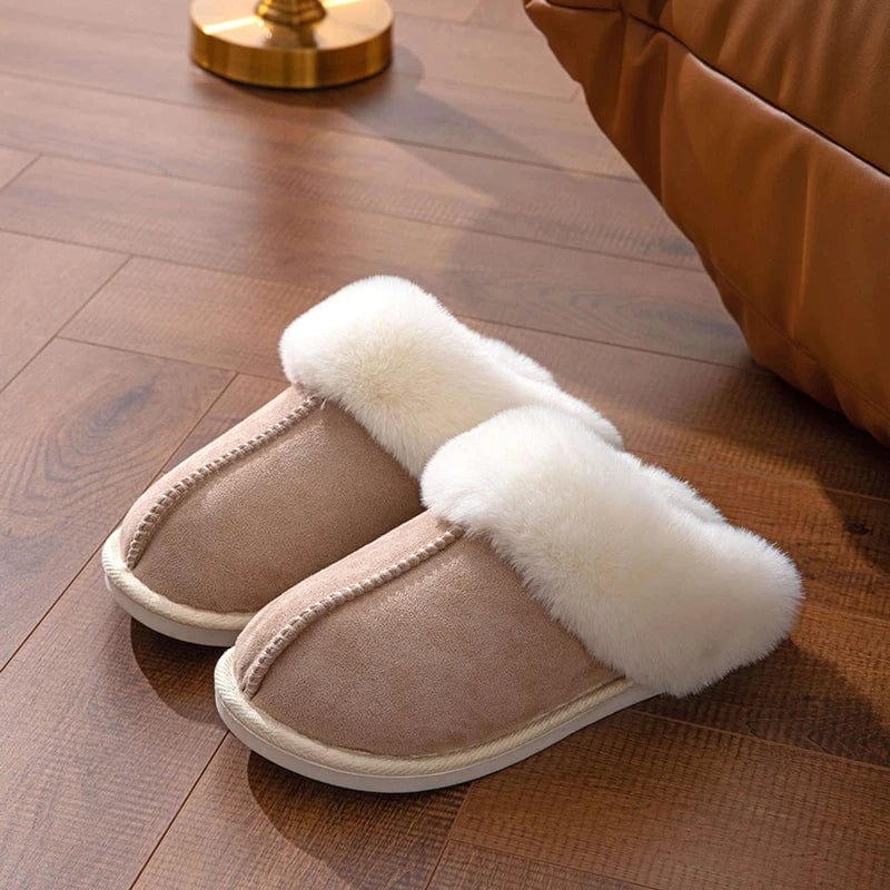 Chaussons mules Crème / 35-36