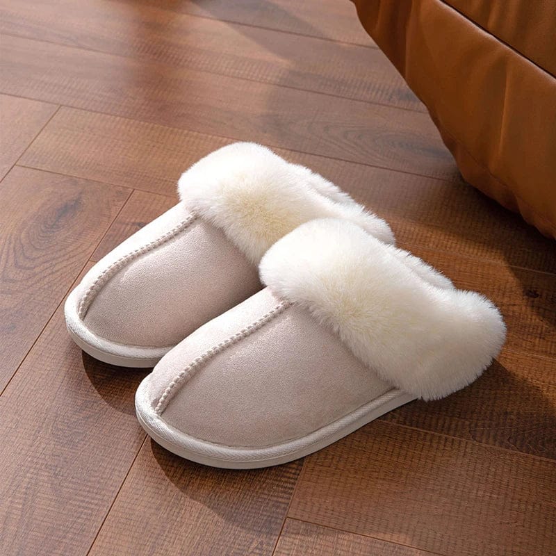 Chaussons mules Beige / 35-36