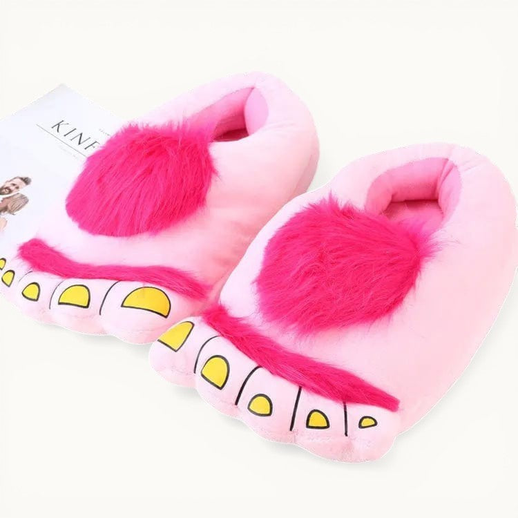 Chaussons Pied de Monstre Rose / 35
