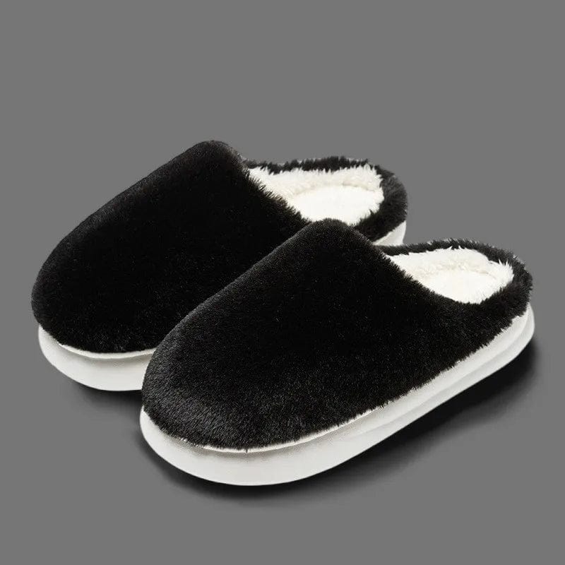 Chaussons Polaire Hiver Noir / 37-38