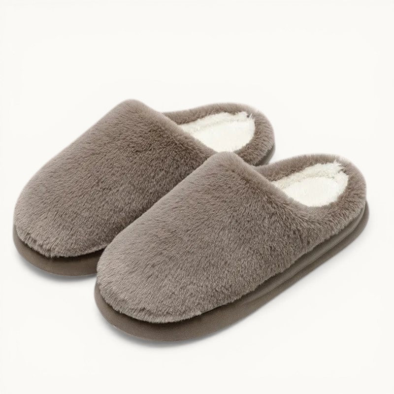 Chaussons Polaire Hiver Marron / 41-42