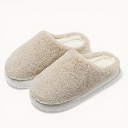 Chaussons Polaire Hiver Crème / 43-44