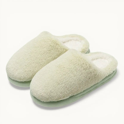 Chaussons Polaire Hiver Vert / 37-38