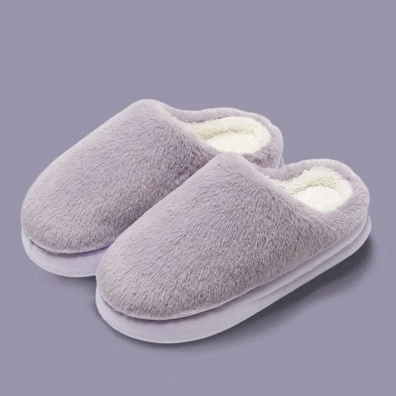 Chaussons Polaire Hiver Violet / 39-40