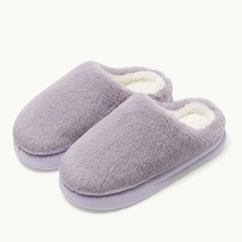 Chaussons Polaire Hiver Violet / 39-40