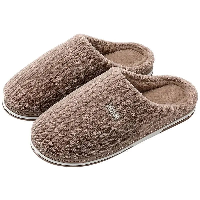 Chaussons Polaire Unisex Marron / 35-36