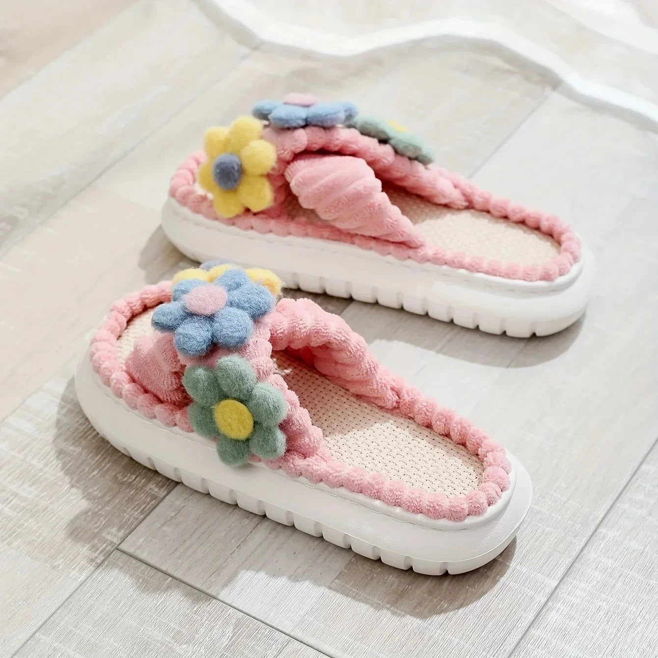 Chaussons pour femme - Flower