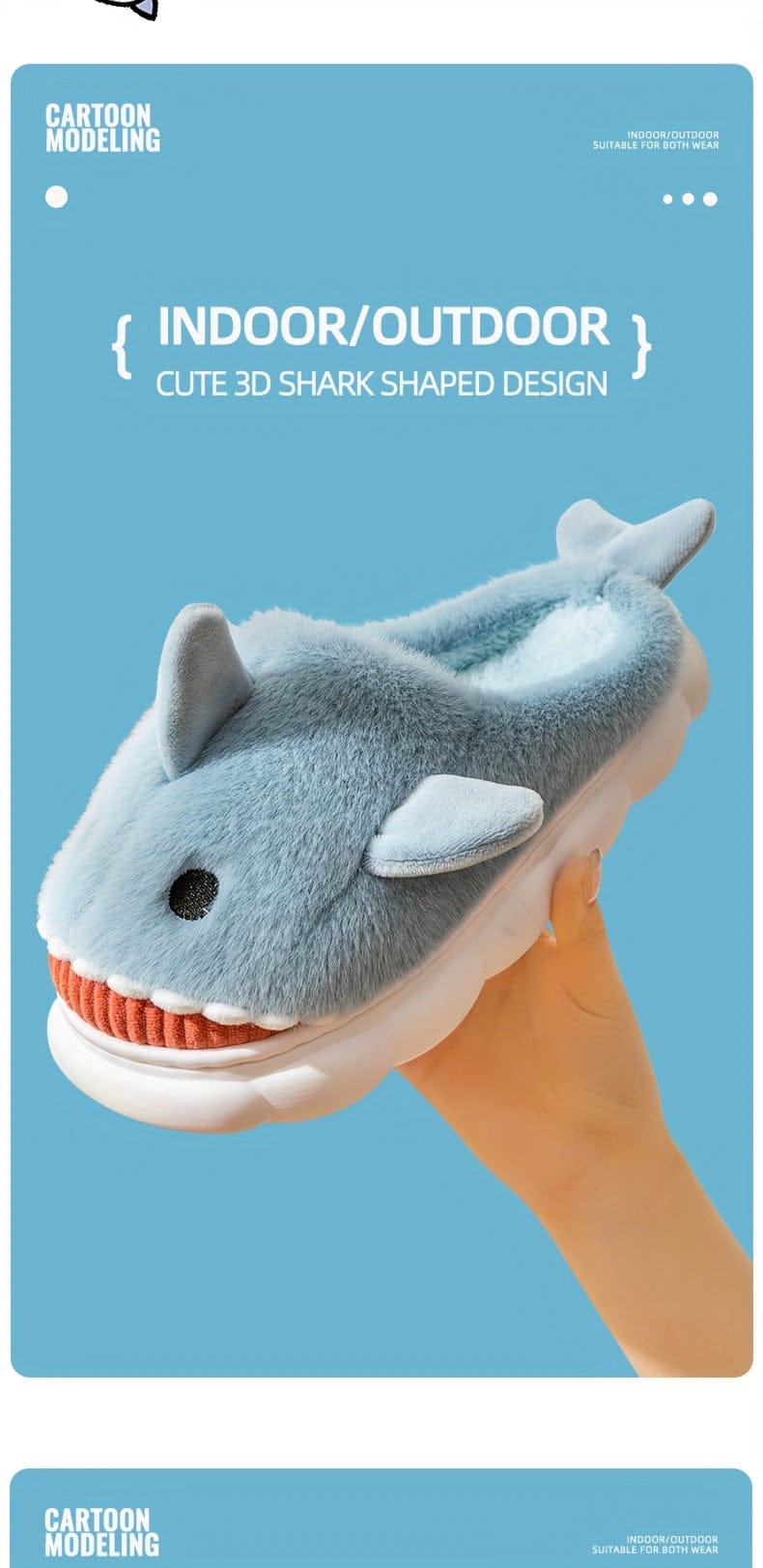 Chaussons requins