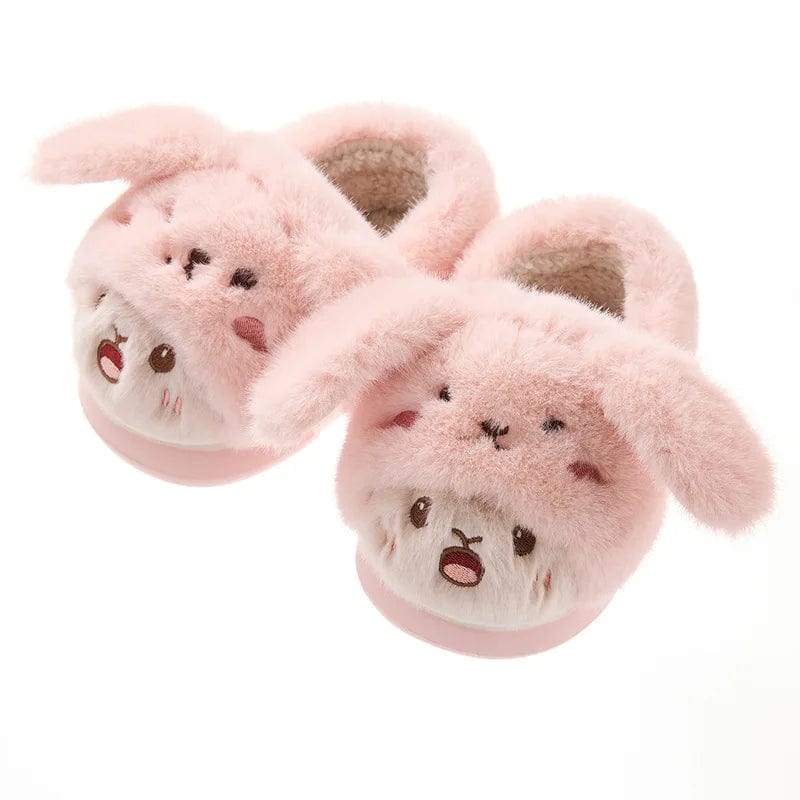 Chaussons rigolo enfant Rose / 20-21