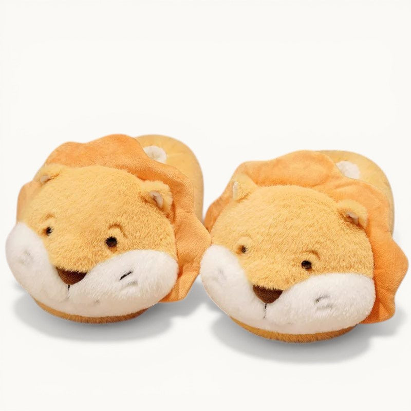 Chaussons rigolo lion Jaune / 35-39