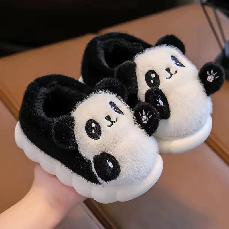 Chaussons Rigolo Panda Enfant Noir 1 / 20-21