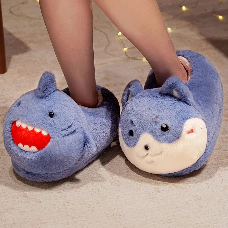 Chaussons rigolo requin