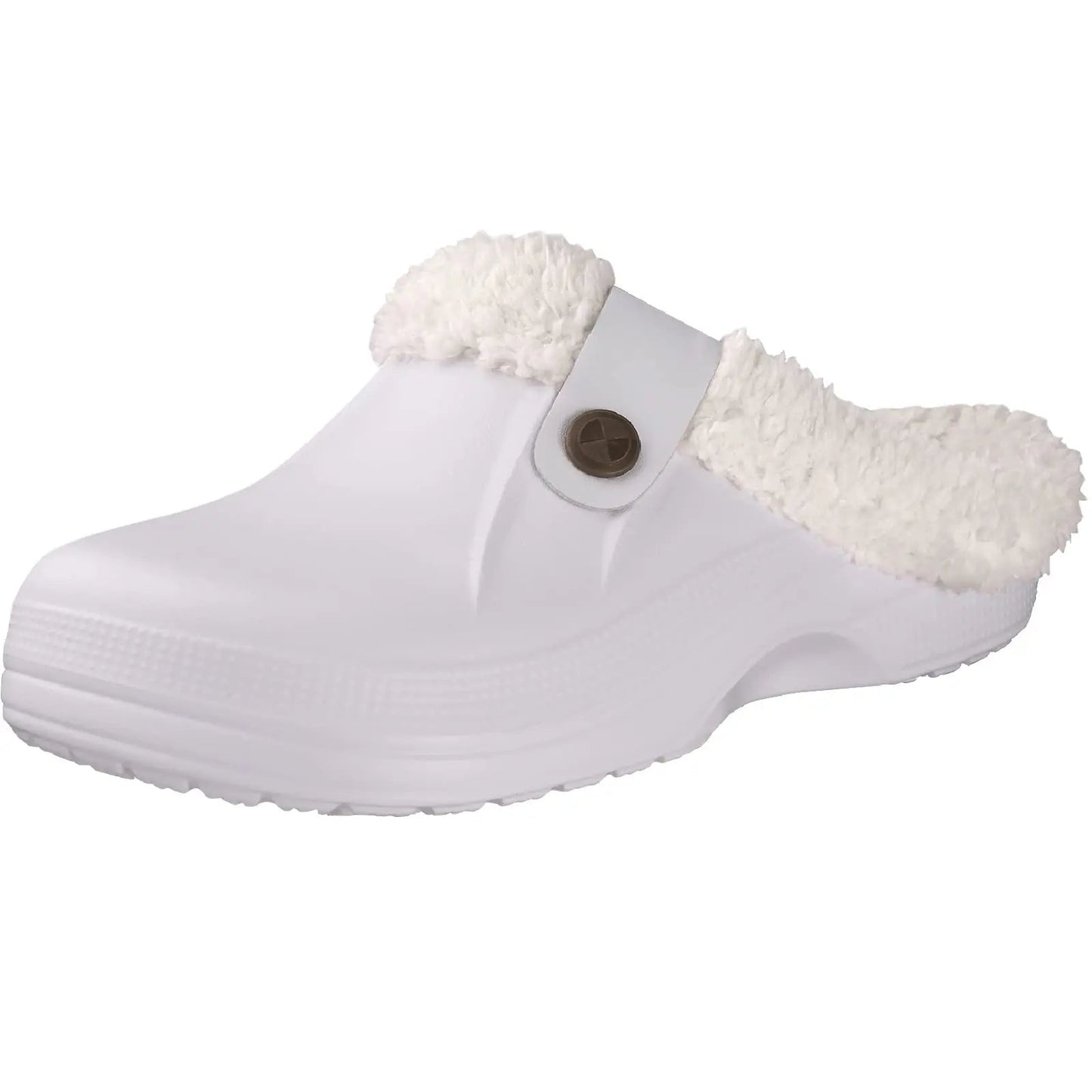 Chaussons Sabot Polaire Blanc / 35-36