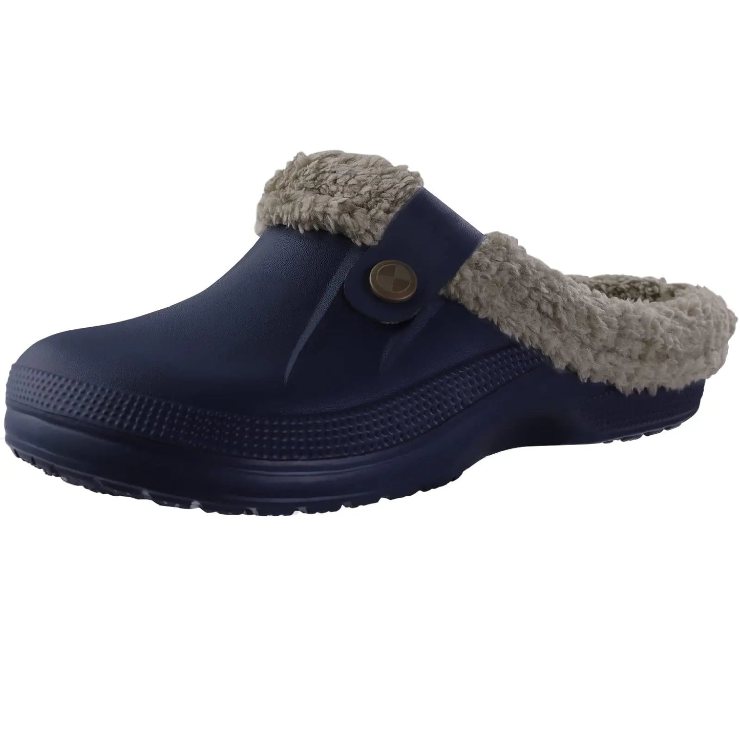 Chaussons Sabot Polaire Bleu marine / 35-36