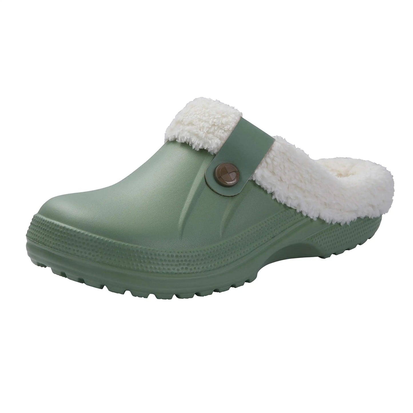 Chaussons Sabot Polaire Vert / 35-36