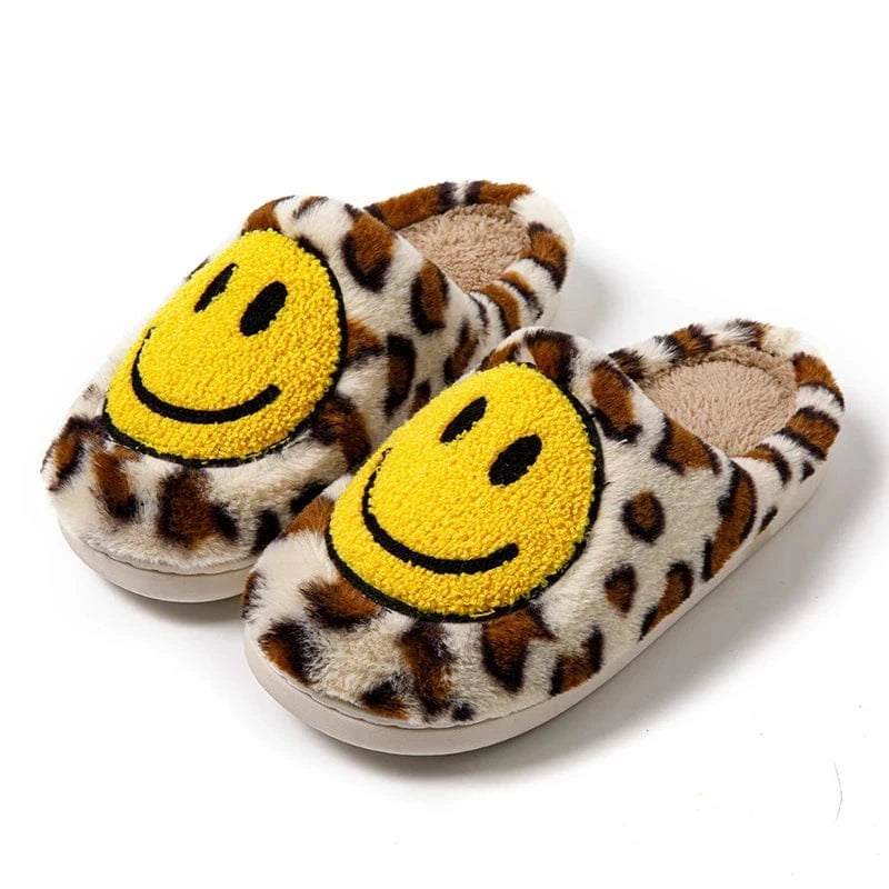 Chaussons smiley - Smile Blanc / 35-36