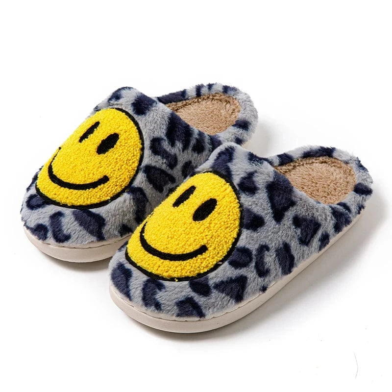 Chaussons smiley - Smile Gris / 35-36