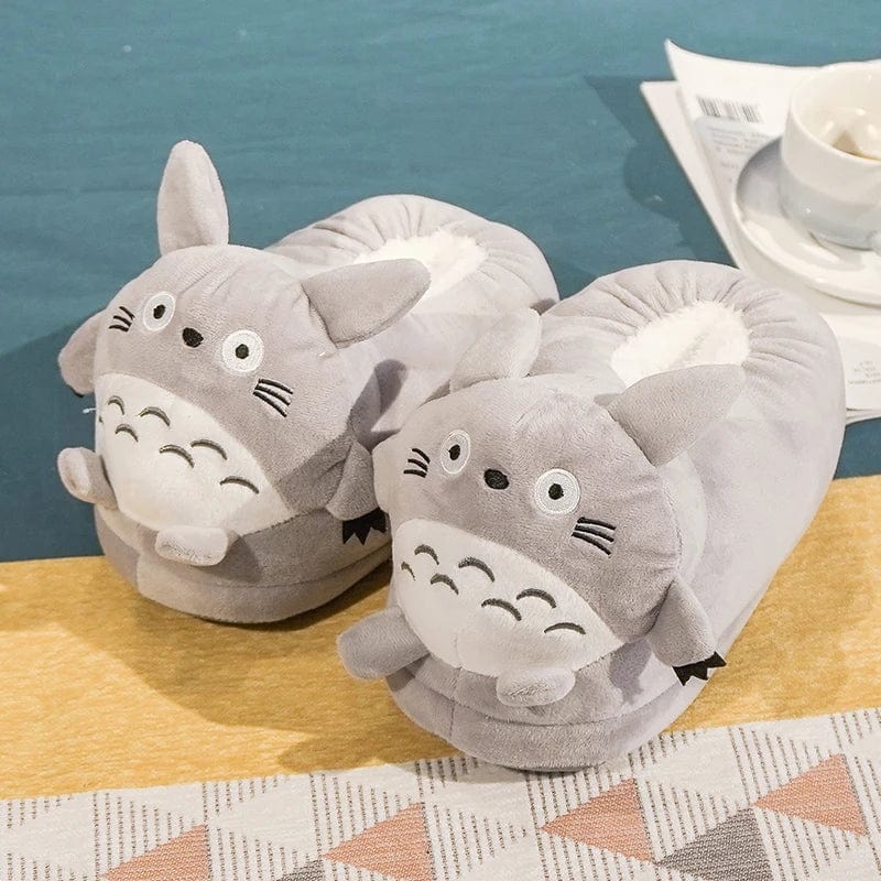 Chaussons Totoro Kawaii Gris / 36