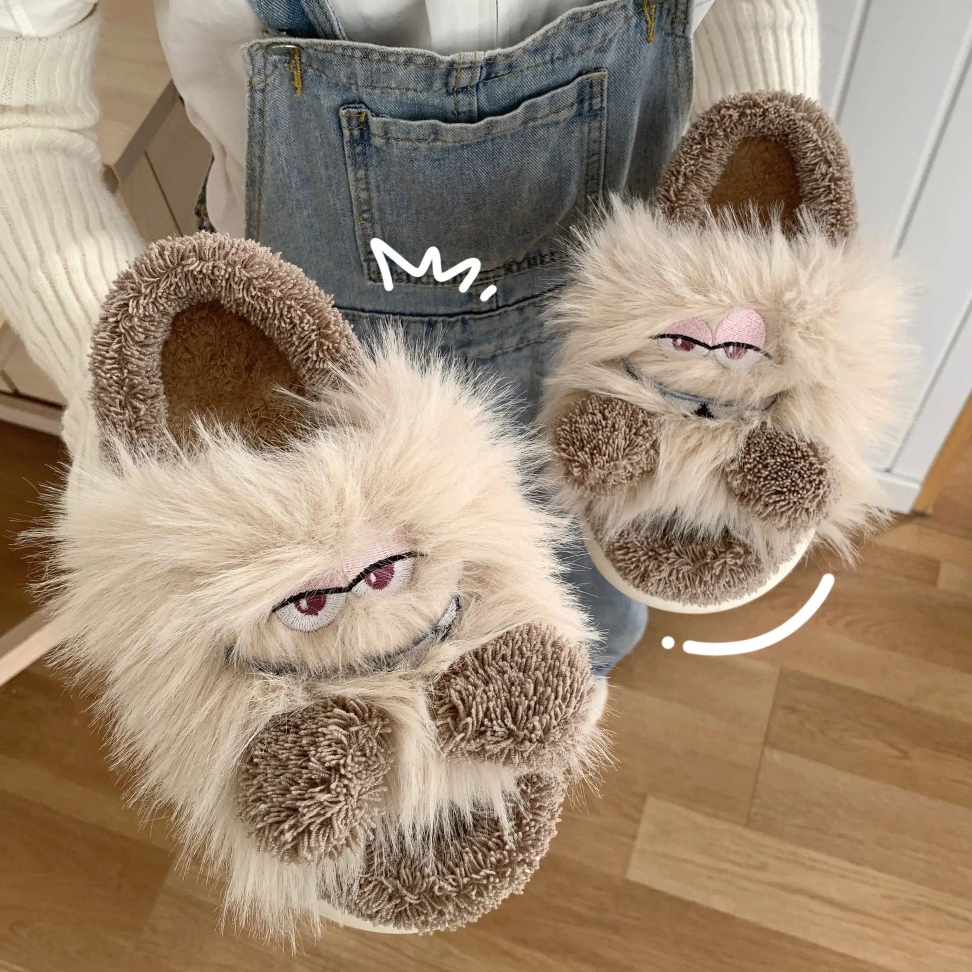 Chaussons Yeti Marron / 35-36