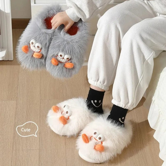 Chaussons Yeti en Fourrure