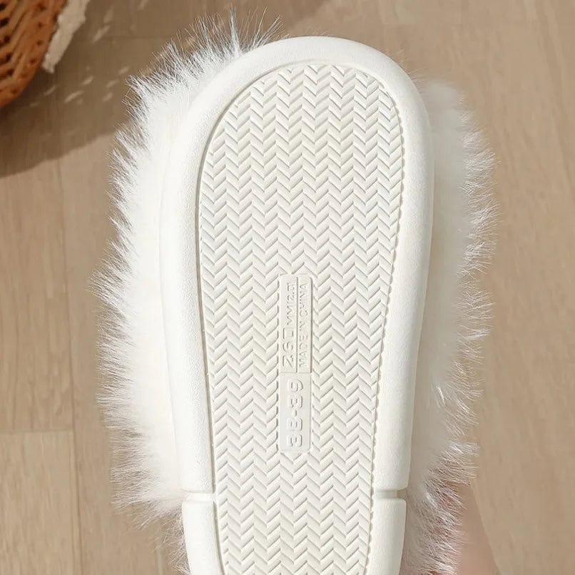 Chaussons Yeti en Fourrure