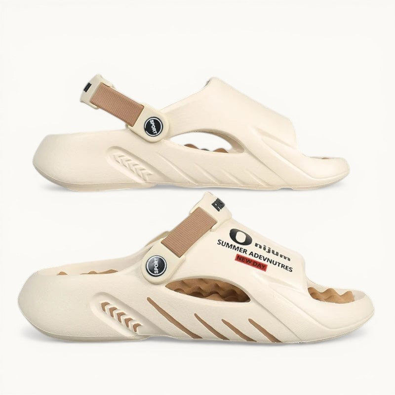 Claquette Chausson Homme Fashion Beige/Marron / 38-39