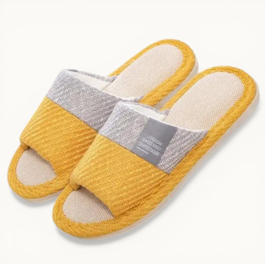 Claquette Chausson Unisexe Jaune / 36-37