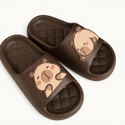 Claquette Pantoufle Capybara Marron / 37-38